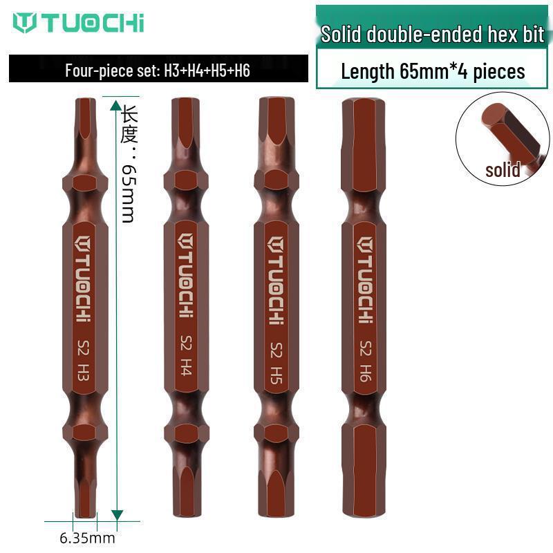 

Hex Hollow Magnetic Double-Ended Drill & Screwdriver Bit