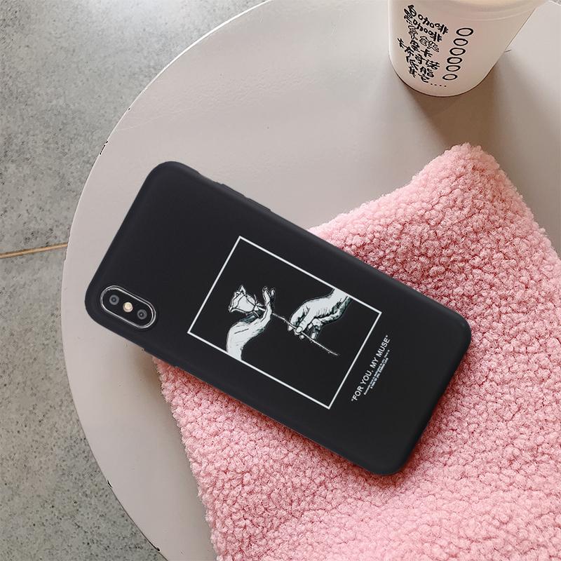 Line Art Phone Case Feminine Phone Cover fits for iPhone 12 Pro Max Galaxy S20 Xs Max,Samsung A51 11 Huawei P30 Pro,Xiaomi
