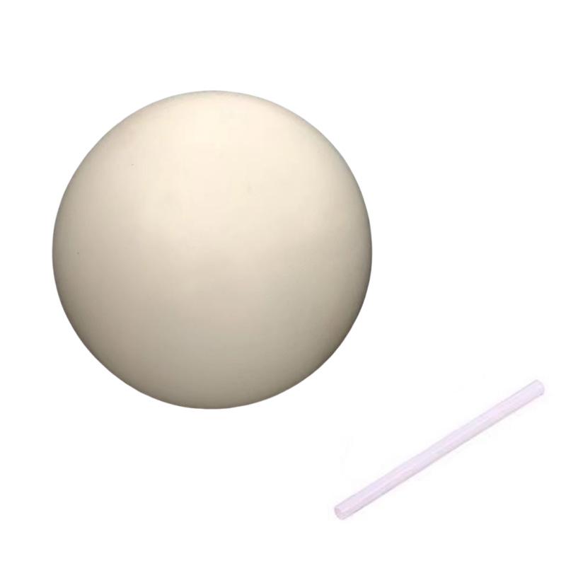 25cm Frosted PVC Explosion-Proof Pilates/Yoga Ball - Mini Wheat Tube for Gymnastics, Balance & Fitness