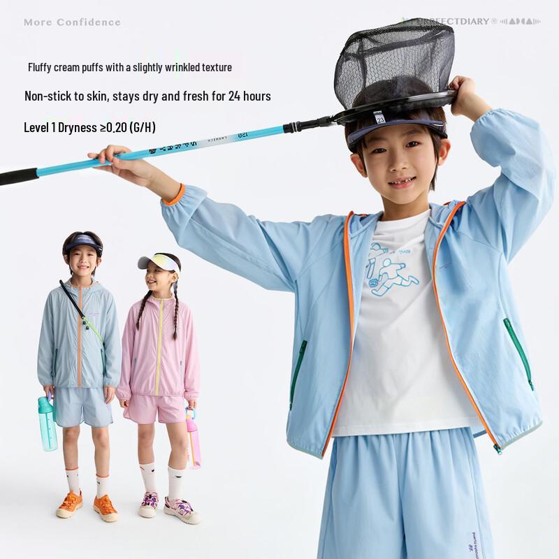Gulu Diary Kids' Sun Protection Jacket & Shorts Set