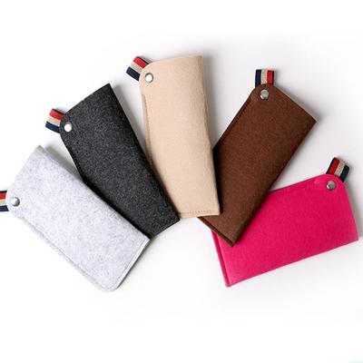 Unisex 5 Colors Container Sunglasses Portable Felt Cloth Glasses Bags Glasses Storage Glasses Box Sunglasses Bag