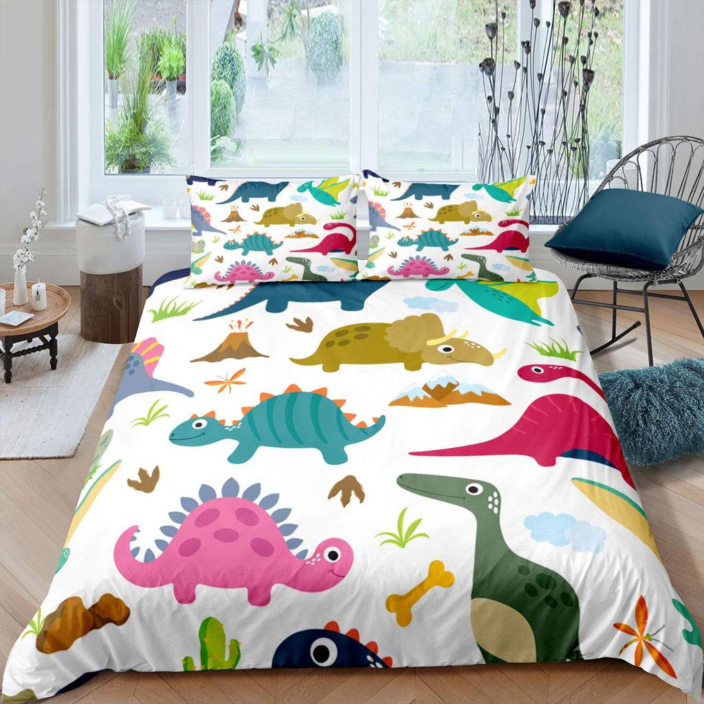 3D Bed set Beautiful Beach Bedding Bed Sets Modern Quilt Cover+pillowcases Winter California King Bedding Sets Jogo De Cama Bed