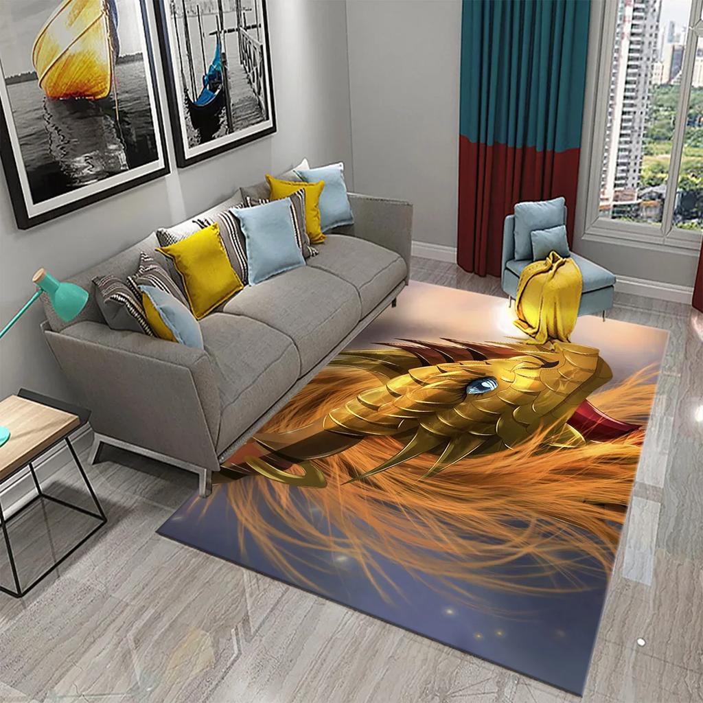 3D Dragon Carpet for Balcony Living Room Children Bedroom Bathroom Kitchen Door Entrance Non-slip Rugs Floor Mat for Home Decor