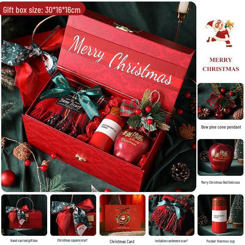 Christmas Scarf Gift Box Set