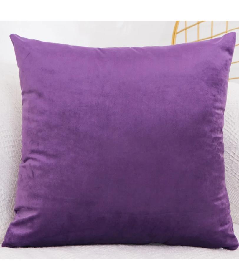Velvet Throw Pillow Cover Decorative Square Cushion Case for Sofa Bedroom 40x40/45x45/50x50/30x50/55x55/60x60cm Pillowcase