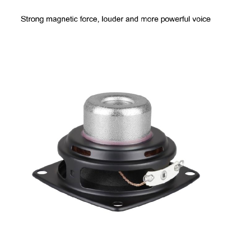 57mm Powerful Subwoofer 4Ohm 15W Long Throw Voice Coil Design Rubber Edges Suspension for Distortion Less Bass