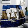 Pumas UNAM Print Flannel Blanket, High quality Comfortable for All Seasons, Home Decor, Warmth and Comfort, Perfect for Christmas Gifts