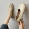 Fashion 2025 Japanese Style Tabi Ninja Shoes Women Retro Suede Flats Split Hoof Toe Boat Shoes Femme Mary Jeans Mocasines Ballerina Shoe