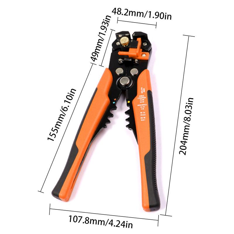 1шт кабельный резак для зачистки проводов автоматический двойной лезвий коаксиальный инструмент для зачистки проводов обжимной кабельный резак