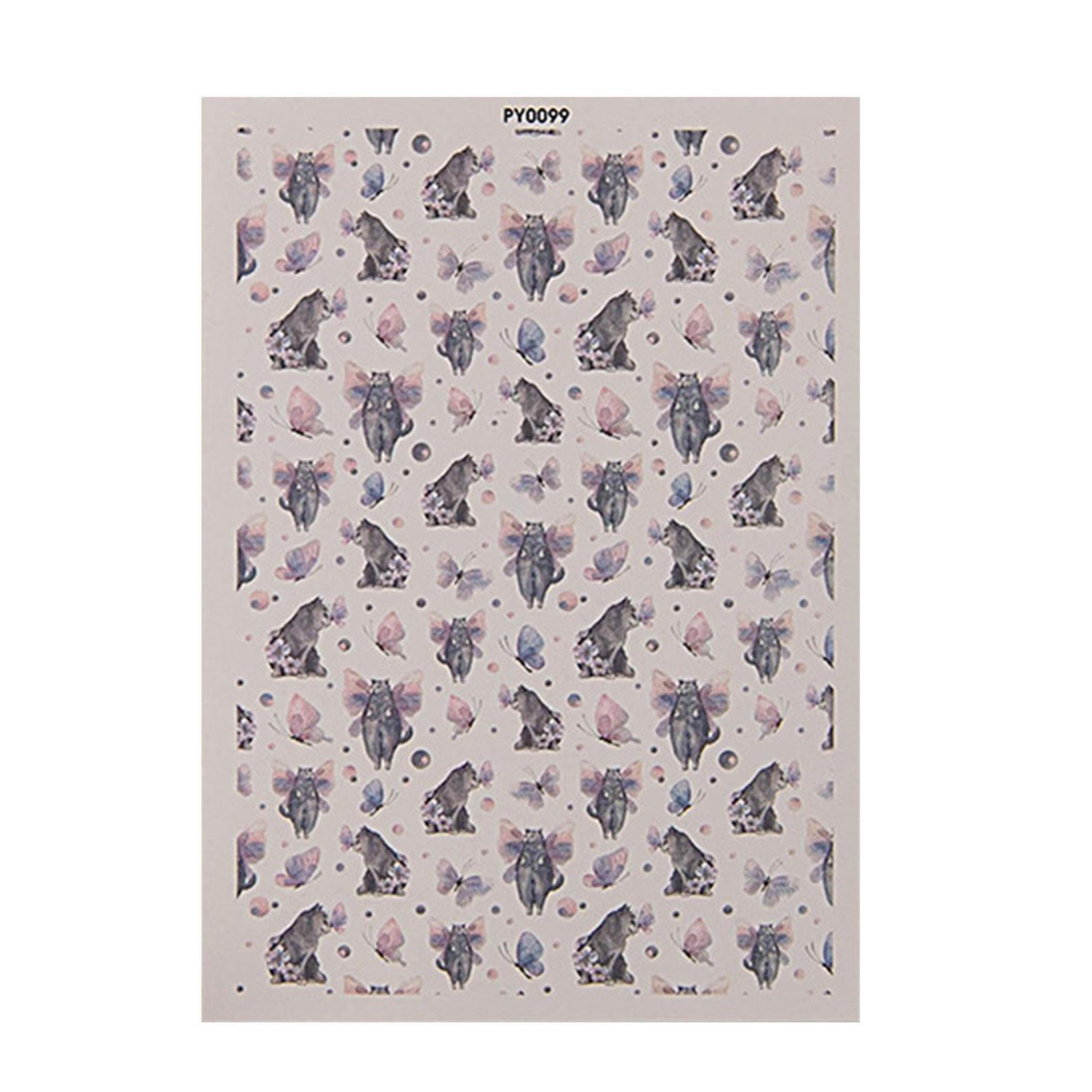 

Butterfly Print Clay Transfer Paper for Clay Earrings Jewelry Making Water Soluble Butterfly Print Clay Transfer Sheet 2