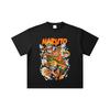 260 GSM Double Yarn 32 Count 100% Cotton Naruto V18 Print Unisex Heavy Cotton T Shirt