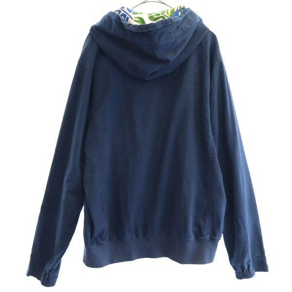 Columbia Outdoors Zip Jacket M Navy Hood Men's Used