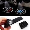 1/2PC Wireless LED Car Door Welcome Laser Projector Logo Ghost Night Light For For Toyota GR Gazoo Racing Logo YARiS Car Styling