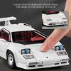 1/24 Lamborghinis LP500S Supercar Toy Car Model Wheel Steering Sound and Light Children's Toy Collectibles Birthday Gift