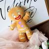 Gingerbread Man Plush Toy Baby Appease Doll Biscuits Man Pillow Car Seat Cushion Reindeer Home Decor Toy Children Christmas