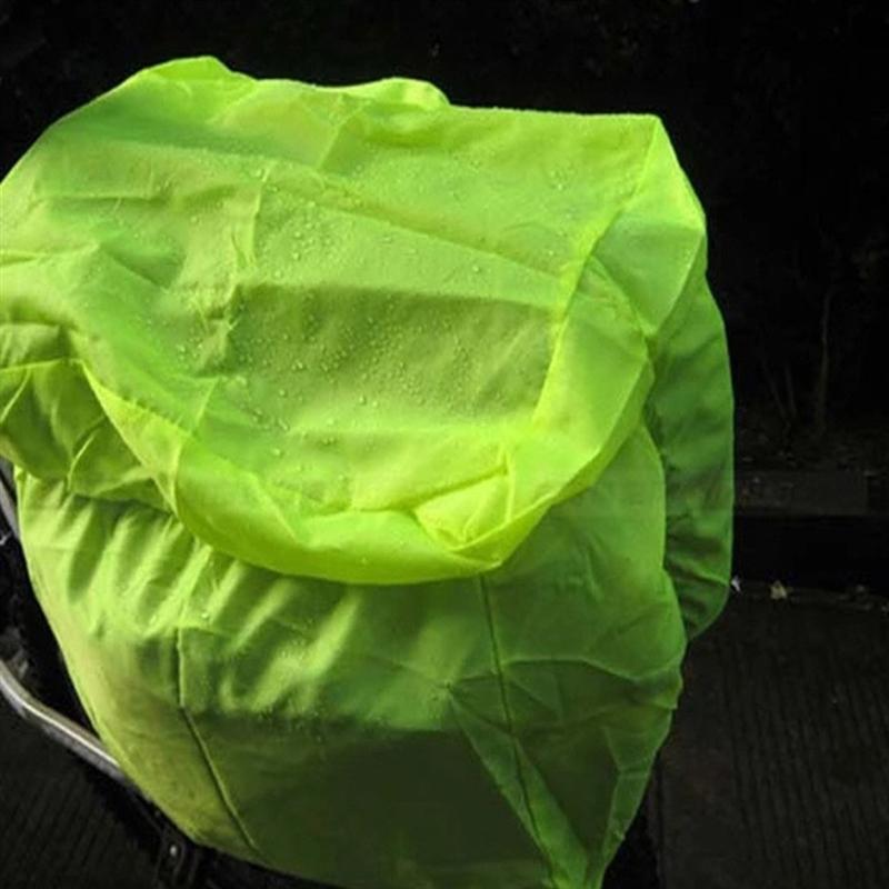 Cycling Bag Rain Cover Bike Rear Tail Bag Rain Covers Waterproof Plastic Rack Bicycle Bags Portable MTB Road Cycling Saddlebags