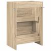 Bathroom Vanity Unit in Sonoma Oak 56 x 37.5 x 81 cm Particleboard