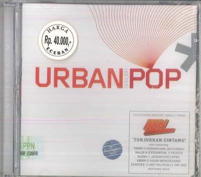 CD VARIOUS - Urban Pop CI228 UNIVERSAL 2009 Indonesië Pop Gebruikt
