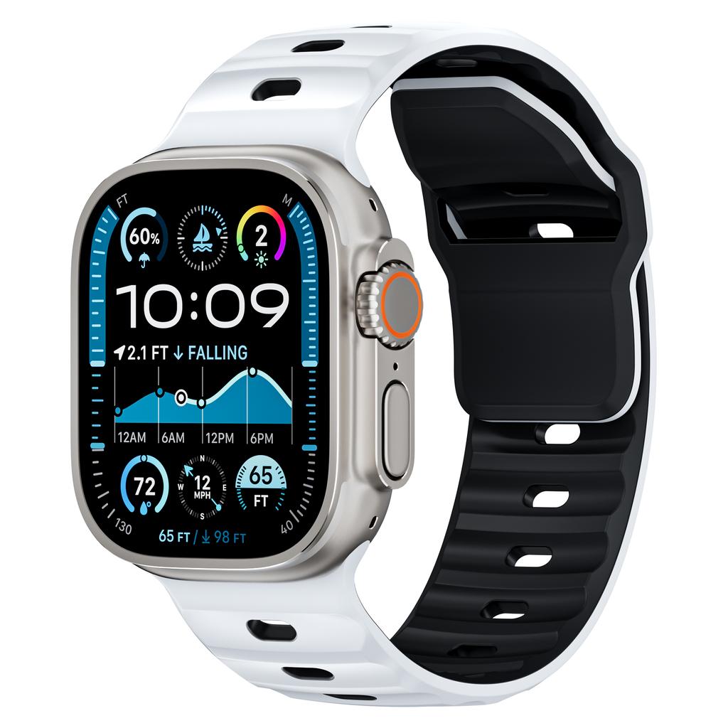 Band For Smart Watch Ultra 2 49mm 10 46mm 9 8 7 45mm Silicone Sport Soft Strap Bracelet Accessories for Watch Series SE 6 5 4 3 2 1 44mm 42mm