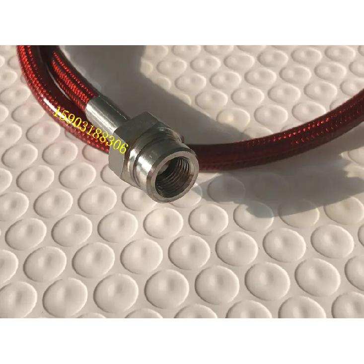 3AN AN3 Auto Brake Hoses Stainless Steel Braided PTFE Covered in PU with Both Side Hexagonal Joint