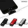 USB C Splitter Type C Male To Dual Type C Female Earphones Charger Adapter Splitter Converter