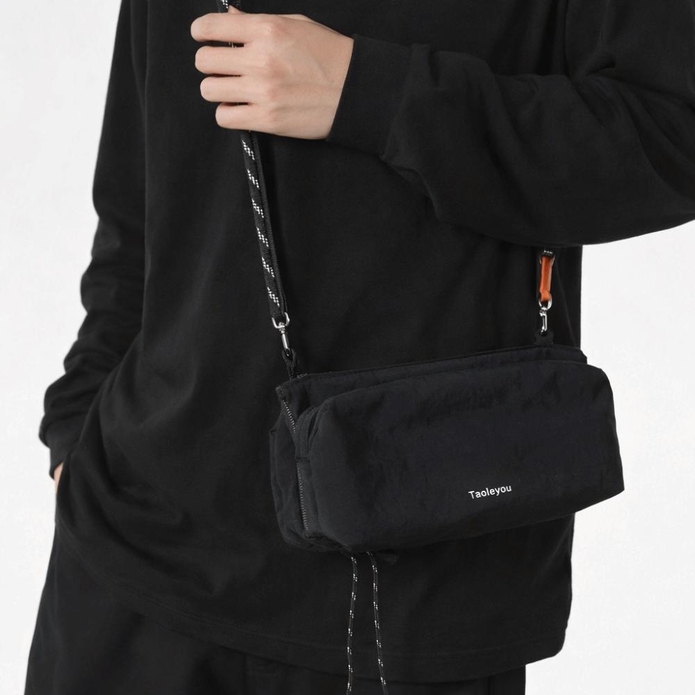 Koreanischer Stil Einzelne Schultertasche Mehrschichtige Wasserflaschentasche Oxford-Stoff Umhängetasche Damen