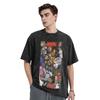 Kanye West Washed T Shirts Casual Short Sleeve Hip Hop T-Shirt Streetwear Tops Tees for Men Women