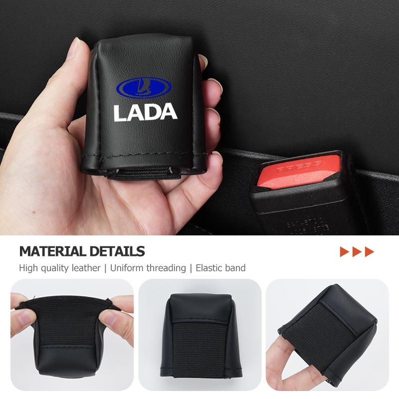 For Lada Car Seat Belt Buckle Protective Cover Safety Belt Plug Clip Case Vesta Granta Vesta Niva 4X4 Largus Vaz Samara 2110
