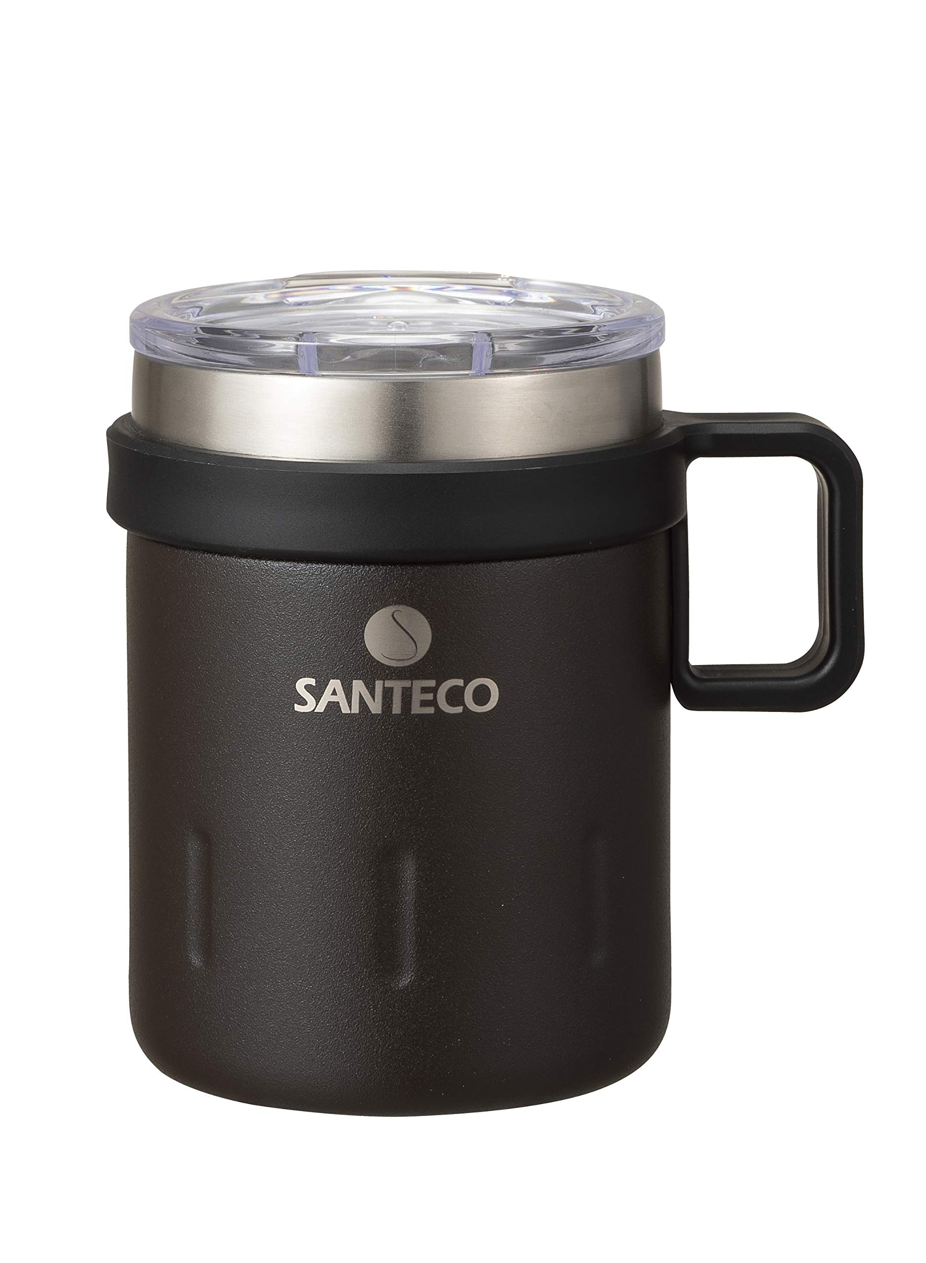 

CB Japan Mud Brown Mug, 350ml with Lid, KEMI Mug, SANTECO