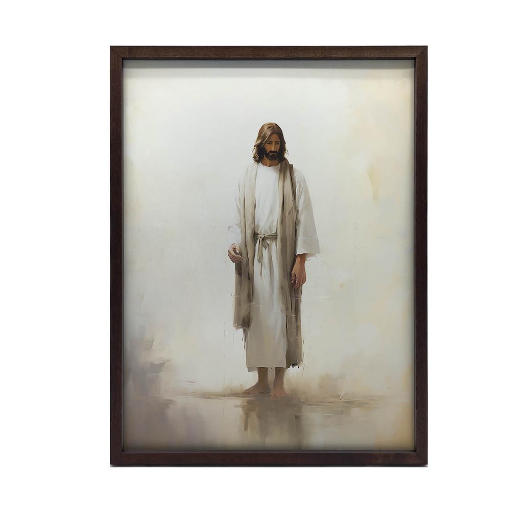 Prayer In Silence - Jesus Prayer In Silence - Jesus, 30X40 Cm, Unframed, Matte Paper 230 Gsm