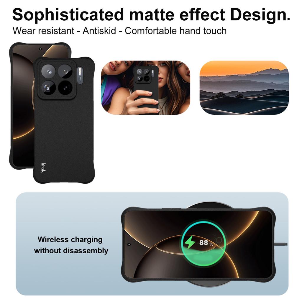 IMAK For Xiaomi 15S Pro Case TPU Phone Cover Airbag Shockproof Protection