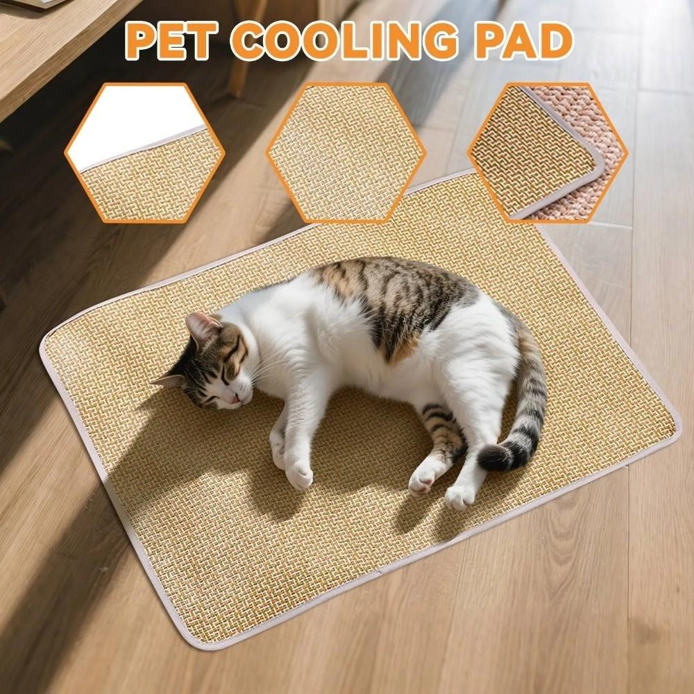 Breathable Pet Cooling Cushion Durable Material Cat Dog Sleeping Mat Pet Cooling Mat Summer