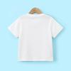 Mengtejiao Girls' Heart Embroidered Short Sleeve T-Shirt