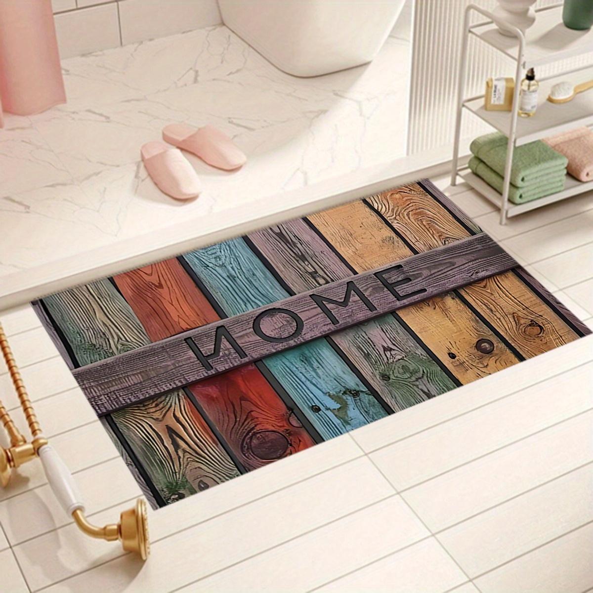 

1PC household pattern entrance door mat, dustproof carpet, bedroom, living room, garden, decorative floor mat, 50x80cm