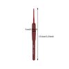 1/9Pcs Red Crochet Hook Silicone Handle Aluminum Hand Knitting Needles Crocheting Weave Crafts Hooks 2/2.5/3/3.5/4/4.5/5/5.5/6mm