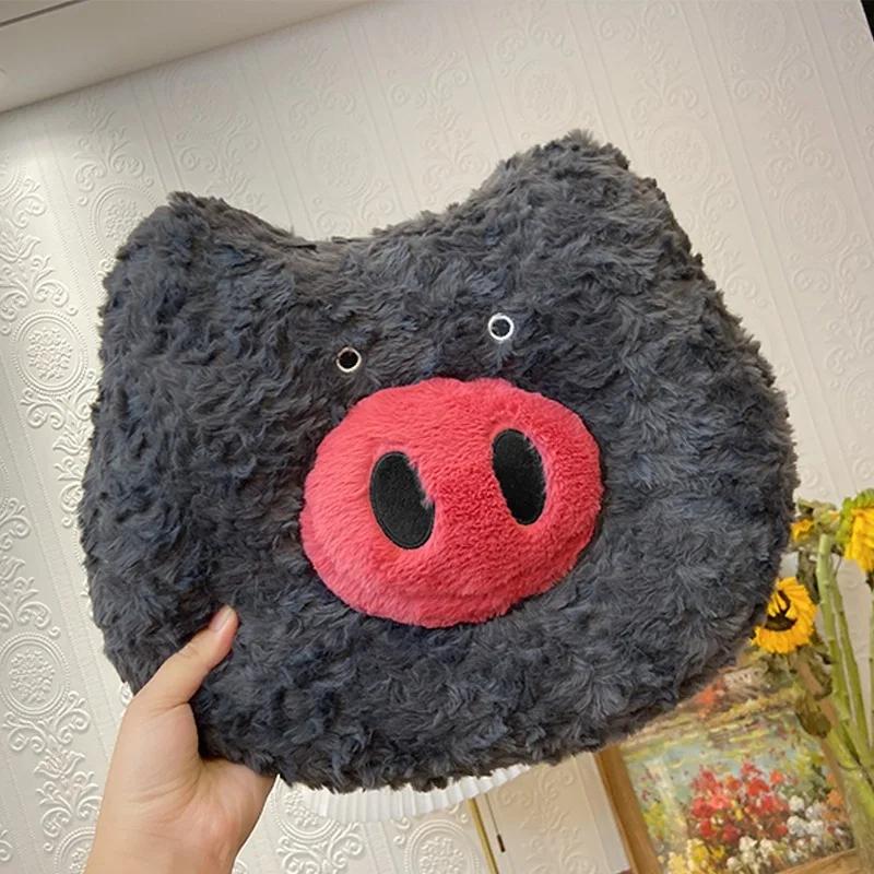 Hot Cartoon Pig Napping Pillow Cute Loop Lifelike Animal Kawaii Soft Piggy Stuffed Doll Cushion Birthday Gift Toy Decoration Kid
