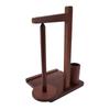 Yarn Holder Multifunctional Magnetic Wooden Knitting Yarn Rack Stand Phone Holder