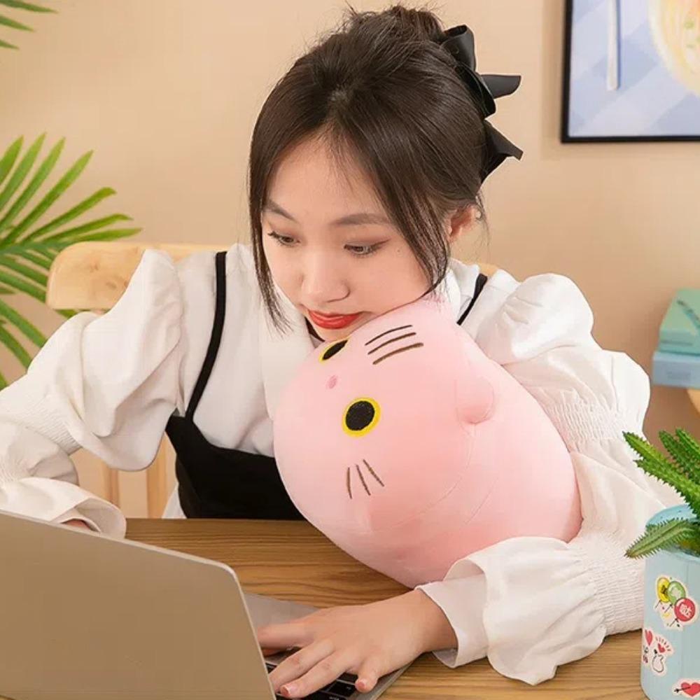 Cute Cat Plush Cat Toy Gifts Sofa Cushion Soft Cat Pillow Home