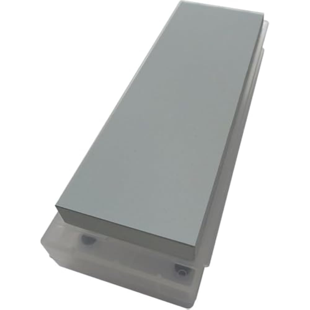 Naniwa (NANIWA) Professional Whetstone Tsuyoshi Kenki (Kagayaki) #5000 with sharpening stand and ...