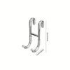 Door Shower Hooks Towel Hooks for Door Stainless Steel Hooks for Bathroom Over Door Hanging Hook Clothes Hook Home Utility Hook