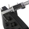 2xMotorcycle Rear Saddlebag Trunk Sticker Back Backrest Massage Cushion Top Case
