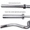 Electroplated Carbon Steel Curl Barbell Bar