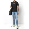 Stone Island Crew Neck Letter Print Short Sleeve T-Shirt Men tops Black MO74152NS55-V0029