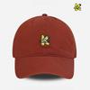 Anime Style Letter K Kitten Embroidery Baseball Cap Female Versatile Four Seasons Shade Cap Male