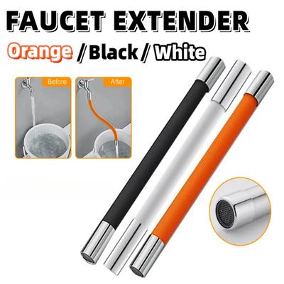 Prolunga per rubinetto in silicone da 20 cm, flessibile, per cucina, bagno, balcone, universale, anti-schizzo, accessori per la casa