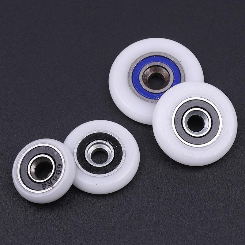 10Pcs Door Roller Replacement Shower Runner Wheels 19/23/25/28Mm Wheels Diameter 6Mm Hole For Shower Enclosures Steam Cabins