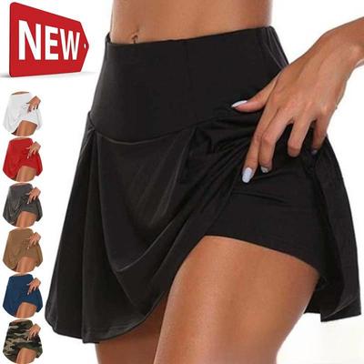Summer Shorts for Women Solid Color Leggings for Women Skirt