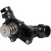 Thermostat Assembly with Housing For BMW E46 E39 X5 X3 Z3 Z4 325i 330i 525i 530i,Thermostat Housing Assembly, Replace # 11537509227 11530139877
