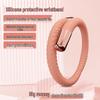 Silicone Essential Oil Release Wristband with Protective Minimalist Design