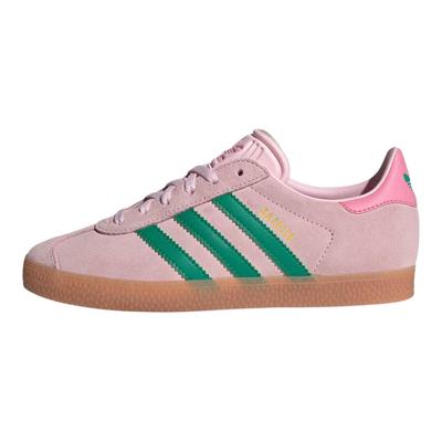 Gazelle J Clear Pink Court Green Kids Sneakers Bliss-Pink JP7128